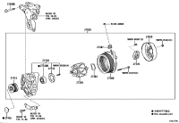 2706030220-ALTERNATOR, 12V 80A 4PK, TOYOTA