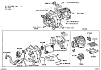 8710306030-MOTOR SUB-ASSY, BLOWER W/FAN