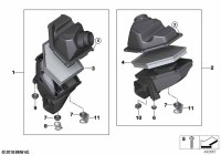 13718699809-ELEMENT, AIR CLEANER ATK412