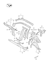 L8YG810205-BRACKET,HARNESS