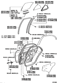 6711412270-PANEL, REAR DOOR, OUTER LH