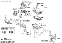 17701F3040-CASE SUB-ASSY, AIR CLEANER