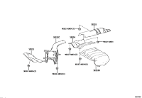 5815308010-INSULATOR, FLOOR HEAT, NO.3