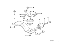 22311141952-MOUNTING-GEARBOX/E38/740