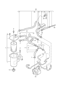 5Q0127177B-FUEL FILTER-VW CADDY