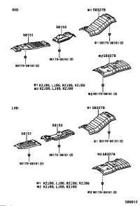 5832760050-INSULATOR, MAIN MUFFLER HEAT
