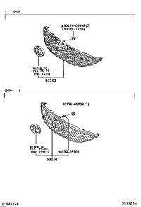 5310133100-GRILLE SUB-ASSY