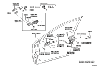 6920606210C0-HANDLE SUB-ASSY, FRONT DOOR INSIDE, LH