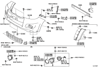 521190K290-COVER, FR BUMPER L/COLOR