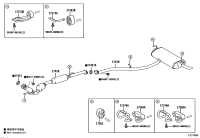 1743025400-PIPE ASSY, EXHAUST, TAIL