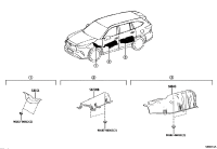 580430E052-Insulator sub-assy, main muffler heat, rear