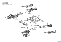 5760308030-MEMBER SUB-ASSY, REAR FLOOR SIDE, REAR RH