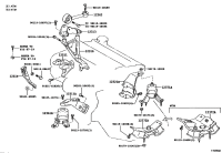 1231174230-BRACKET, ENGINE MOUNTING, FRONT(FOR TRANSVERSE ENGINE)