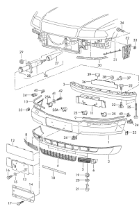 4D0807253L-BRACKET,HARNESS