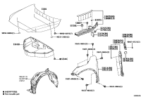 5315348050-GUIDE RADIATOR