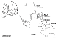 525620G030-RETAINER, RR BUMPER