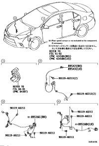 8954202150-SENSOR SPEED FR RH