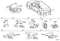 89341K0060L4-SENSOR, ULTRASONIC