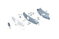 2328880100-GRILLE, RADIATOR