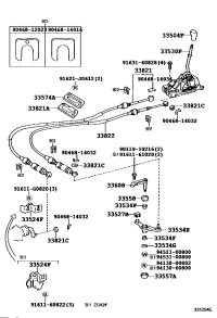 3350412180C0-KNOB SUB-ASSY SHIFT