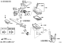17701F3030-CASE SUB-ASSY, AIR CLEANER
