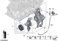 11515B58287-WATER PUMP-AUDI A5/A6/A7