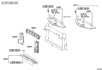 16595F3020-GUIDE, RADIATOR AIR
