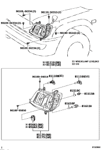 8114560B31-UNIT ASSY, HEADLAMP