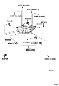8113048A30-UNIT ASSY, HEADLAMP