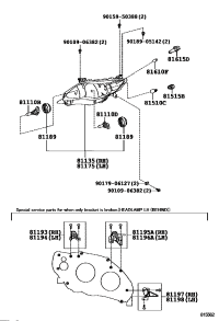8113012F10-UNIT ASSY, HEADLAMP