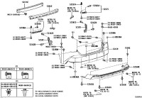 5216906060-COVER, RR BUMPER