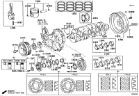 117010L02002-BEARING, CRANKSHAFT