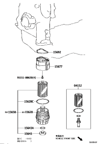 1562031050-Cap Assy, Oil Filter
