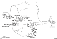 1236154121-INSULATOR, ENGINE MOUNTING, FRONT
