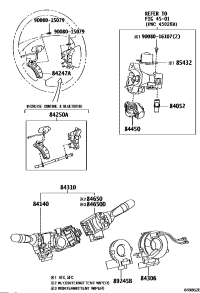 8465204132-SWITCH ASSY, WINDSHIELD WIPER
