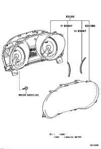 838006AM20-METER ASSY, COMBINAT