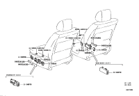 8492108010A1-KNOB, POWER SEAT SWITCH (FOR RECLINING)