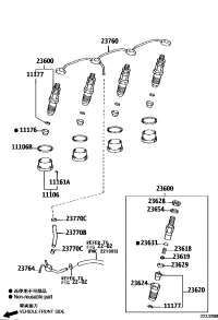 1117764010-GASKET, INJECTION NOZZLE SEAT