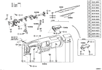 5540160201B0-PAD SUB-ASSY, INSTRUMENT PANEL SAFETY