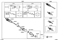 4341012490-SHAFT ASSY, FR