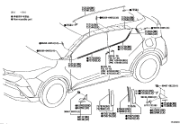 7573010030-MOULDING ASSY, RR