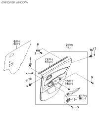 837201G010E4-HDL ASSY-RR DR GRIP,RH
