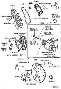 1130117041-CASE SUB-ASSY, TIMING GEAR