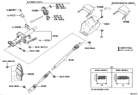4502560330-COVER SUB-ASSY, STEERING COLUMN HOLE, NO.1