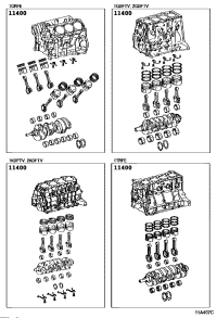 1140039135-BLOCK ASSY SHORT