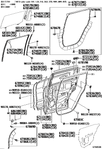 670040E110-PANEL SUB-ASSY, RR