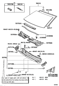 5570812250-LOUVER, COWL TOP VENTILATOR, RH