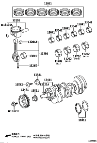1301131200-RING SET PISTON