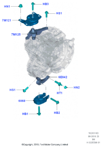 5N517M121KD-HOUSING