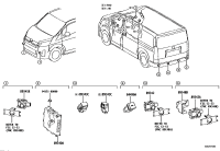 8934178010B8-SENSOR, ULTRASONIC
